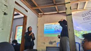 Pelaksanaan sosialisasi stunting di Posyandu Balita Dusun Joso — foto 1