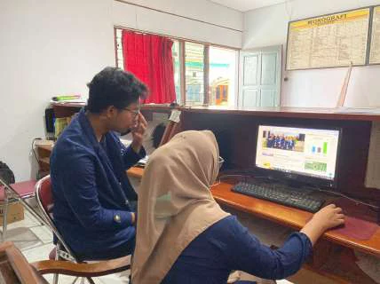 Pertemuan kedua pelaksanaan pelatihan workspace untuk perangkat desa