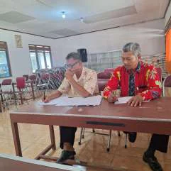Kegiatan pertemuan dengan Kepala Dusun Desa Temboro — foto 1